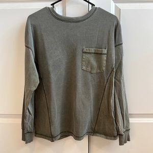 Army Green Target Long Sleeve